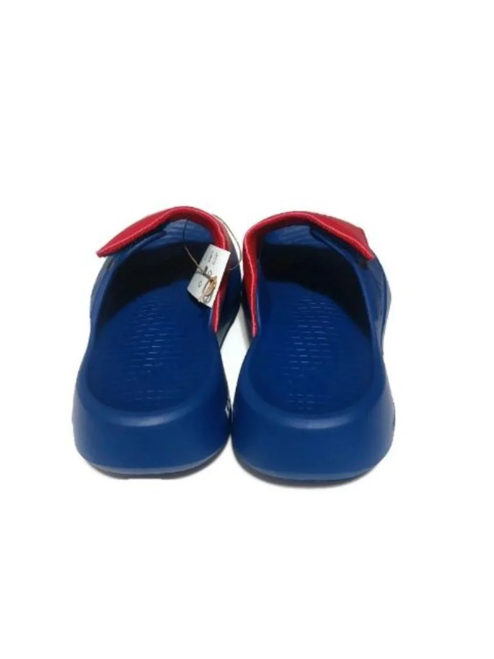 Kansas Jayhawks adidas Lightblaze Slide Mens Size 6 Womens Size 7 Sandals Blue